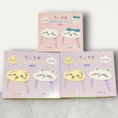 ちいかわ おかお折りたたみミニテーブル 低反発クッション 5個セット