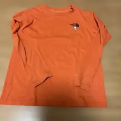 THE NORTH FACE オレンジ 長袖カットソー 150cm