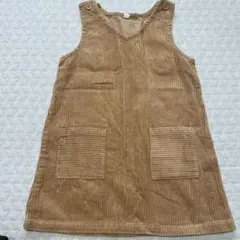 ✨即日発送✨ジャンパースカート　ベージュ　110