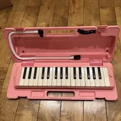 YAMAHA 鍵盤ハーモニカ ピアニカ ピンク ケース付き　P-32DPのサムネイル