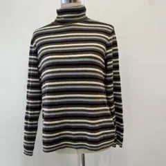 美品　L&Beautiful　トップス　長袖　ニット　タートル　セーター　ＬＬ