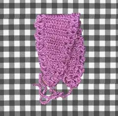 ピンク色 ボンネット 耳当て イヤーマフ バブーシュカ ヘッドドレス