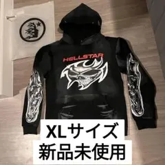 Hellstar Airbrushed Skull Black XLサイズ