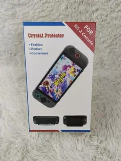 Switch 2 保護カバー ドック対応 ケース クリア 透明 分体式設計