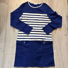 更にお値下げ　新品☆コムサフィユ☆ワンピース　150〜160のサムネイル