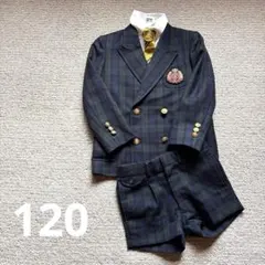 男の子　フォーマル　120 卒園式　入学式 レトロ　セット