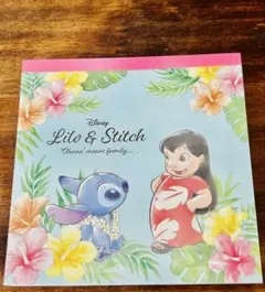 ディズニー　リロ& スティッチ　スクエアメモ帳　限定販売品　新品