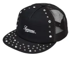 【黒】supreme b.b. Simon Studded Canvas Cap
