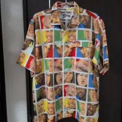 希少 Ecko Unltd. 半袖シャツ XL 外人変顔総柄のサムネイル