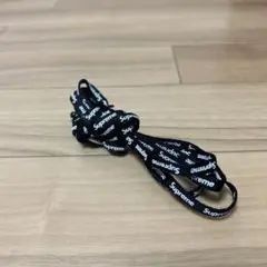 supreme スニーカー用 シュプリーム エアフォースワン 紐 黒 2本
