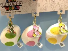 USJ限定★ヨッシー ぬいぐるみ たまご チャームセット 新品 マリオ