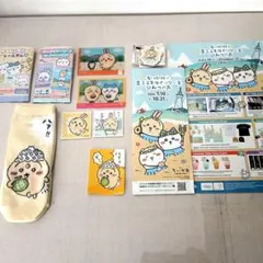 ちいかわ スカイツリー 限定 うさぎ　マグネット　カード　シール靴下　まとめ