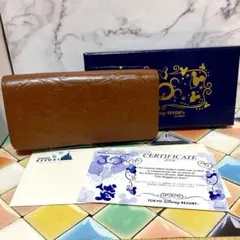 ディズニーリゾート 30周年限定　受注生産　本革　長財布　ドナルドのサムネイル
