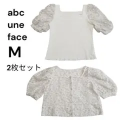 【abc une face】 半袖トップス 【2枚セット】 M【191】のサムネイル
