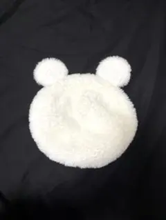 ★ディズニー　ベレー帽 58cm ミッキー ホワイト 白★