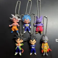 ドラゴンボール UDM キャラクターキーホルダー 6個セット売り - メルカリ