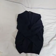ネイビーカーディガン