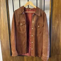 ブラウン スエードジャケット Mサイズ