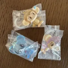 【匿名】ナルミヤキャラクターズ　めじるしアクセサリー　ルッキー　ミンキー　ミント