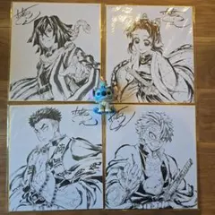 鬼滅の刃 柱稽古編 Blu-ray&DVD購入特典 色紙5枚 複製原画2種 - メルカリ