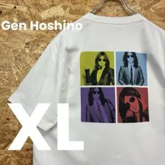 ★星野源★ニセ明★Tシャツ★サイズXL★白★古着★送料無料★