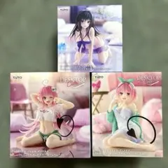 To LOVEる Desktop Cuteフィギュア 古手川唯 ララ モモ 3点のサムネイル