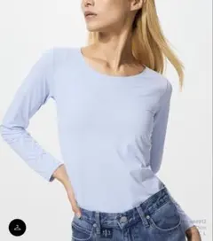 UNIQLO ユニクロ　エアリズムUVカットUネックT/ドライEX