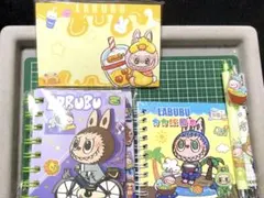 ラブブ文具セット　ボールペン、メモ帳など