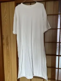 GU スウェットロングワンピース