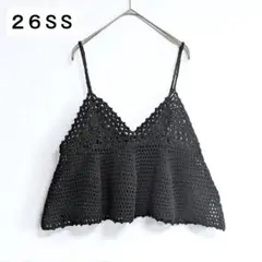 良好 26SS Spick&Span クロシェニットキャミソール ビスチェのサムネイル