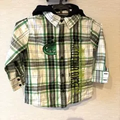 【ECKO UNLTD. 】フード付きチェックシャツ 4T