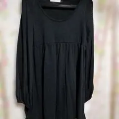 ブラック バルーンスリーブ チュニック 全6カラ－