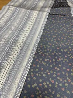 袋帯 【組帯　ひなや】正絹 グレー系 流水文様 袋帯 【組帯 ひなや】正絹 グレー系 流水文様 - メルカリ