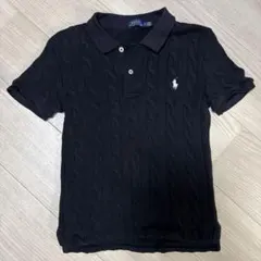 ラルフローレン　ケーブルニット　半袖