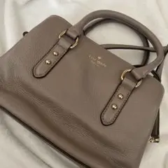 Kate Spade グレージュ ショルダーバッグ