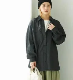 定価3960円　新品　Chaco closet スデニムボリュームビッグシャツ