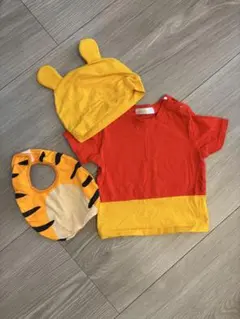東京ディズニーリゾート くまのプーさん なりきりセット トップス 帽子 スタイ