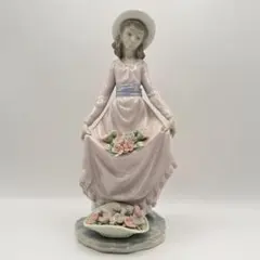 LLADRO リヤドロ きれいな花ばかり 5222 花欠け有のサムネイル