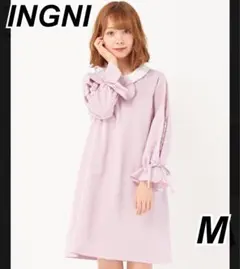 【INGNI】袖割れレースワンピース［Mサイズ］