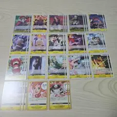 ワンピースカード　セット　黄32