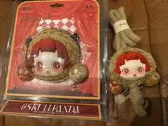 スカルパンダ ストラップ イヤホンケース