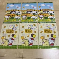 ロッテ コアラのマーチ サンリオキャラクターズ クリアファイル　4枚セット