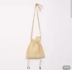 Nugu キルティングショルダーバッグ