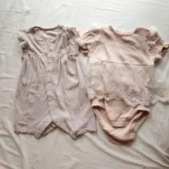 ロンパース2枚セット70-80cm