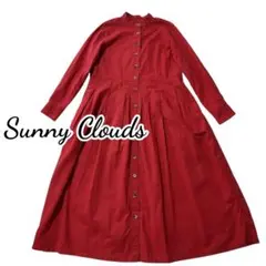 Sunny Clouds サニークラウズ 冬でも麻が好きワンピース