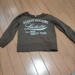 トレーナー120 　ブラウン