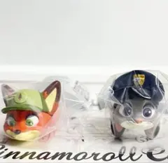 新品　ズートピア ファッションリング　ニック　ジュディ　幼少期　２個
