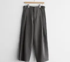 WYM LIDNM】DOUBLE CLOTH DEEP TUCK SLACKS - メルカリ