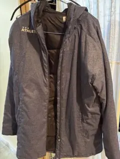 週末値下げATHLETA フード付きジャケット Lサイズ ダークブルー