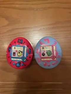 【新品・未開封品】たまごっちチョコ缶 まめっち くちぱっち バレンタイン